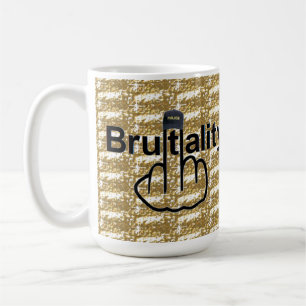 Caneca De Café Sacudir de Brutalidade da Polícia de Viagem de Av