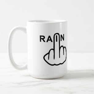 Caneca De Café Sacudir De Chuva De Pássaro Que Pisca