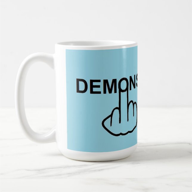 Caneca De Café Sacudir de Demônios de Mug (Esquerda)