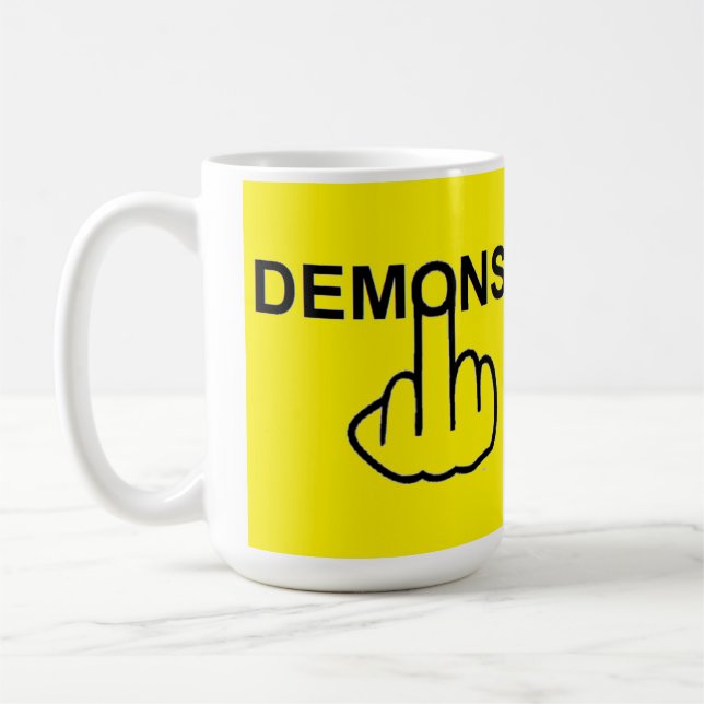 Caneca De Café Sacudir de Demônios de Mug (Esquerda)