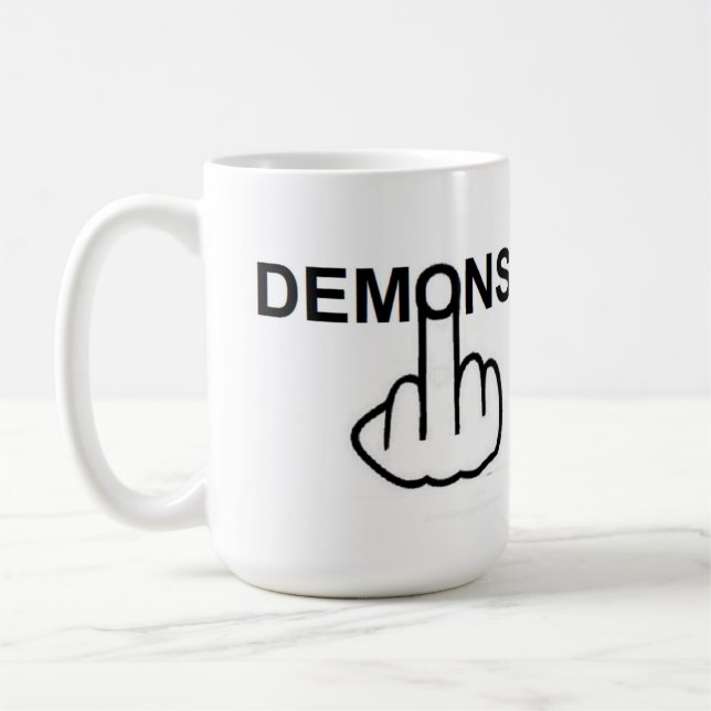 Caneca De Café Sacudir de Demônios de Mug (Esquerda)