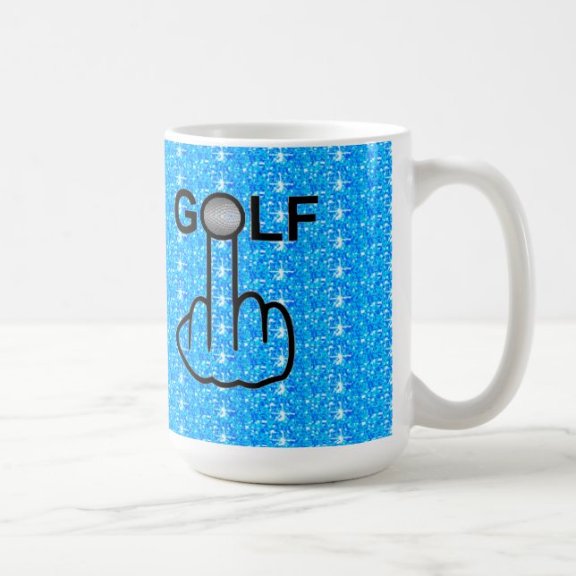 Caneca De Café Sacudir de Golfe de Pássaro Invertido (Direita)