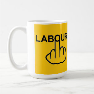 Caneca De Café Sacudir de Mão-de-Obra Invertida