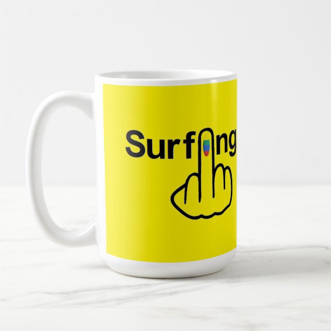 Caneca De Café Sacudir de Navegação de Pássaros Mug (Esquerda)