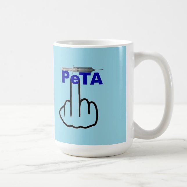 Caneca De Café Sacudir de Peta Invertendo Pássaros (Direita)