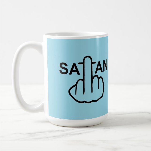 Caneca De Café Sacudir de Satã (Esquerda)