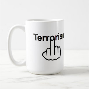 Caneca De Café Sacudir de Terrorismo de Inversão de Pássaros