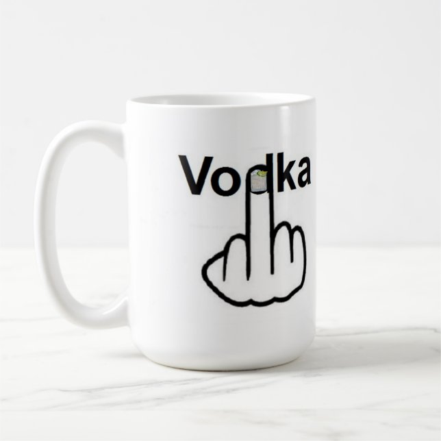 Caneca De Café Sacudir de Vodka para Inclinação de Pássaros (Esquerda)