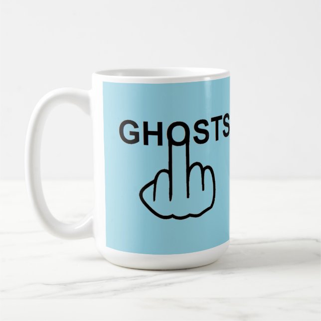 Caneca De Café Sacudir Fantasma Mug (Esquerda)