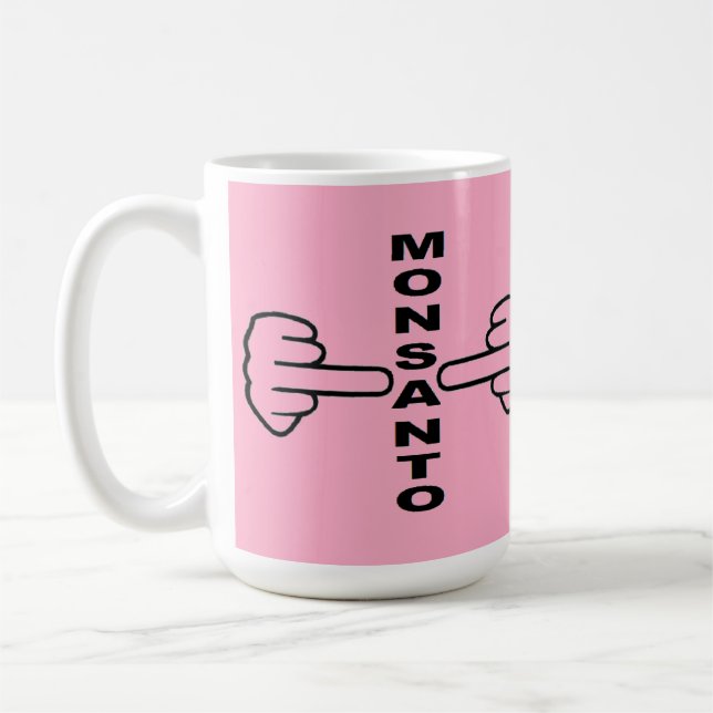 Caneca De Café Sacudir Monsanto Invertido de Pássaros (Esquerda)