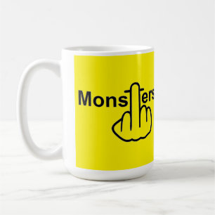 Caneca De Café Sacudir Monstro de Inverter Pássaros