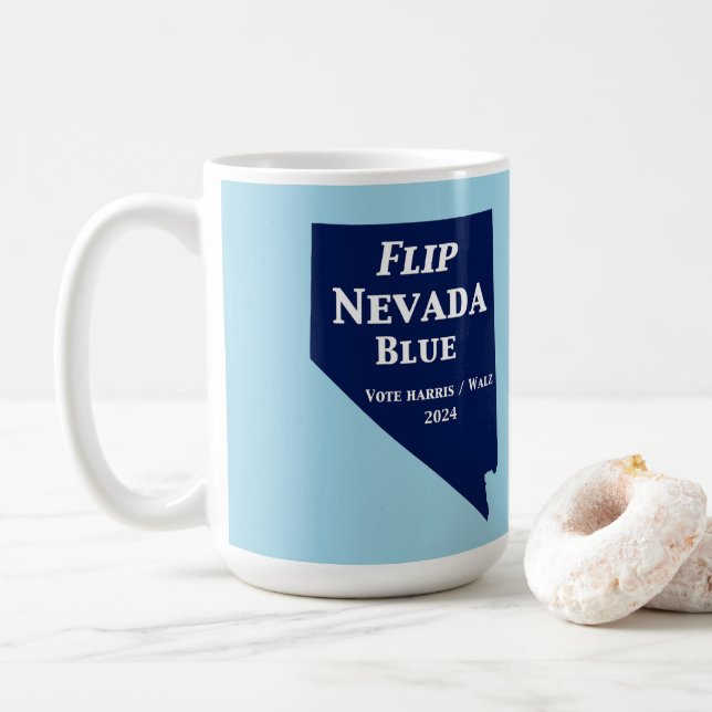 Caneca De Café Sacudir Nevada Blue em 2024 (Com Donut)