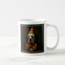 Caneca De Café Sad Clown Dog 