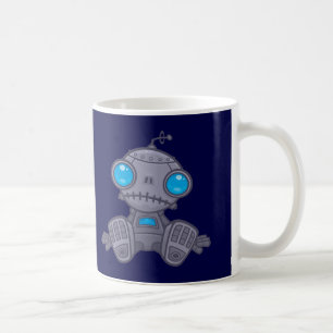 Caneca De Café Sad Robot