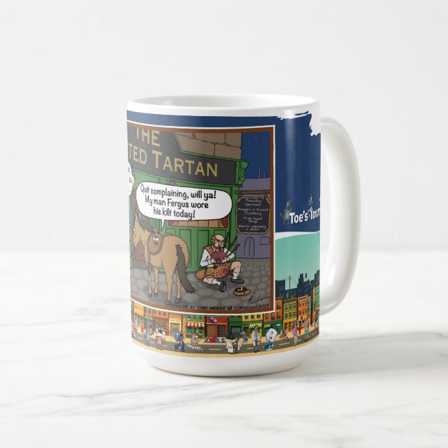 Caneca De Café Saddle Up | Graduação Clássica (Frente Esquerda)
