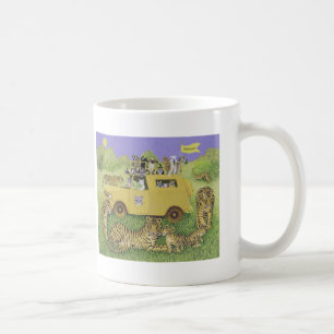 Caneca De Café Safari do gato