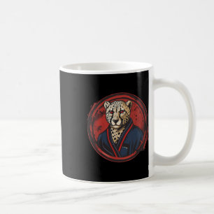Caneca De Café Safari Lepard Cheetah Judo Cheetah