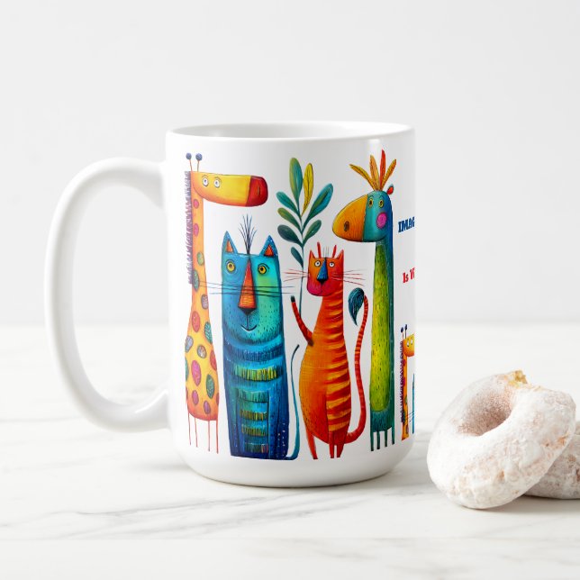 Caneca De Café Safari Pals Mug (Com Donut)