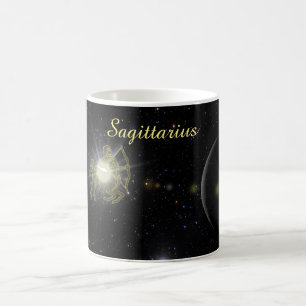 Caneca De Café Sagitário brilhante