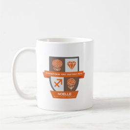 Caneca De Café Sagittarius Birthday Crest™ for November 22-30 Mug
