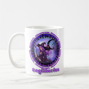 Caneca De Café Sagittarius Witch