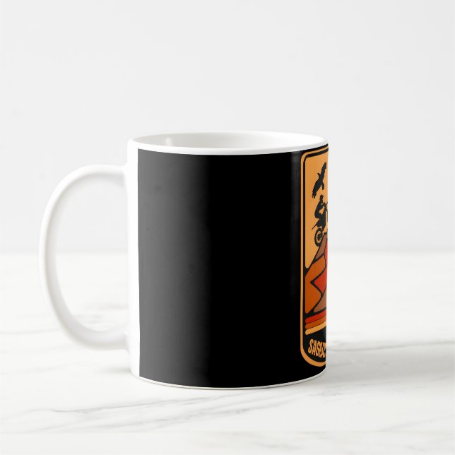 Caneca De Café Saguaro � o horizonte sem fim da Austrália (Esquerda)