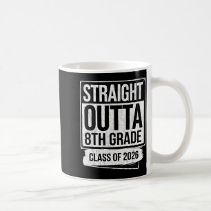 Caneca De Café Sai direto da 8ª série turma de 2026