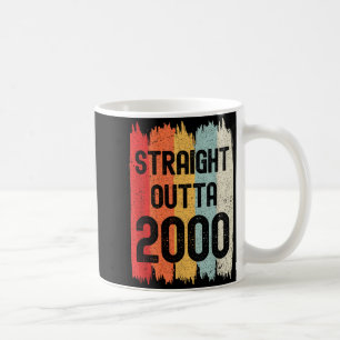 Caneca De Café Sai direto de 2000 Aniversário engraçado retrô Inc