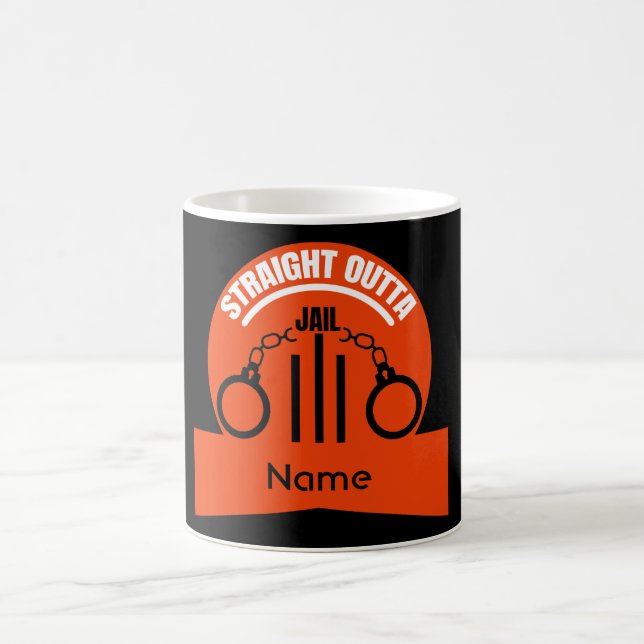 Caneca De Café Saia Da Prisão Presente De Libertação (Centro)