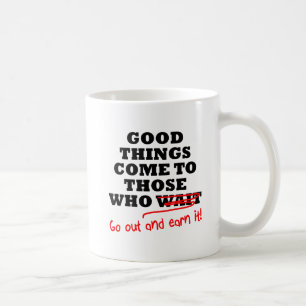 Caneca De Café Saia e ganhe-a Engraçada.