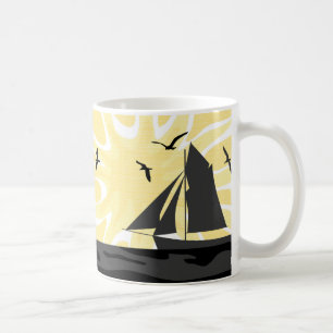 Caneca De Café Sailers Sunrise Mugs