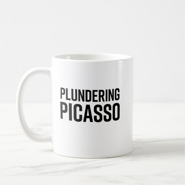 Caneca De Café Saindo de Picasso Mug (Esquerda)