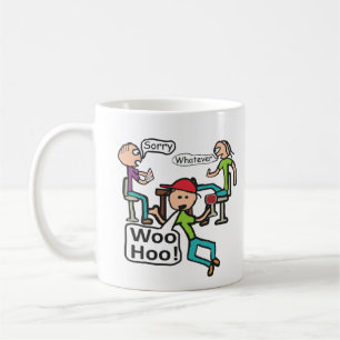 Caneca De Café Saindo do Trabalho