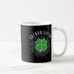 Caneca De Café Saint Patrick Day Ireland Green Shamrock Irish Ela