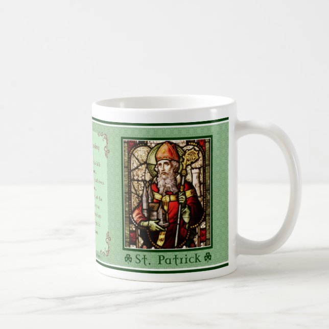 Caneca De Café Saint Patrick - Irish Blessing Mug (Direita)