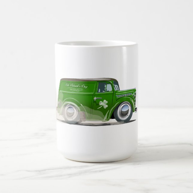 Caneca De Café  Saint Patrick vintage Cartoon Van (Centro)