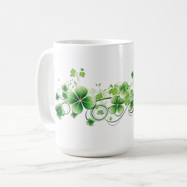 Caneca De Café Saint Patricks Caffee Mug (Frente Esquerda)