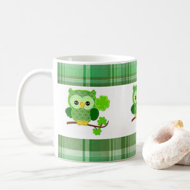 Caneca De Café Saint Patrick's Day Mug (Com Donut)