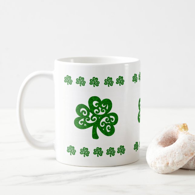 Caneca De Café Saint Patrick's Day Mug (Com Donut)