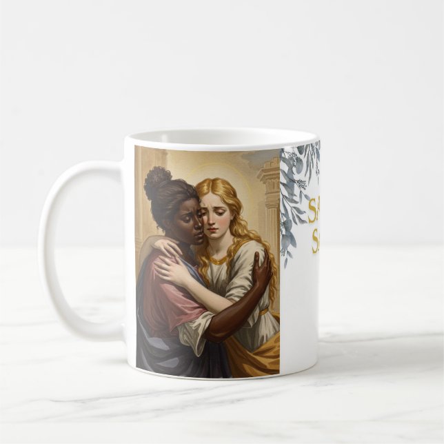 Caneca De Café Saint Perpetua & Saint Felicity (Esquerda)