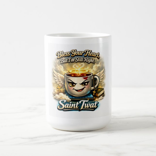 Caneca De Café SaintTwat (Centro)