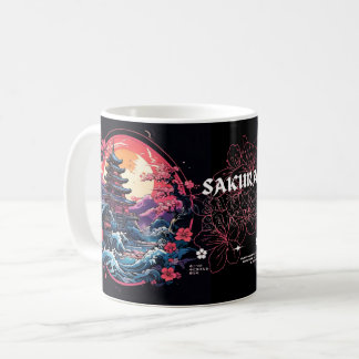 Caneca De Café Sakura Flower Mug