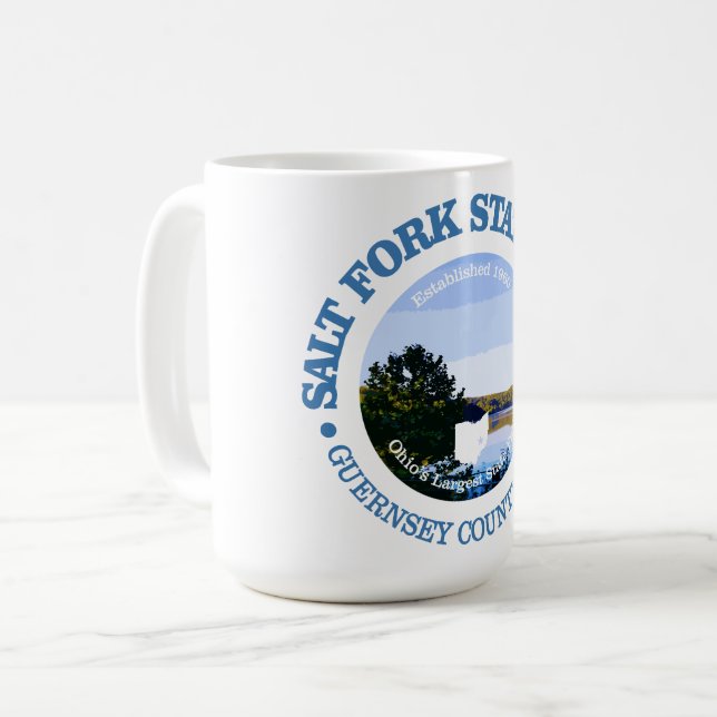 Caneca De Café Sal Fork SP (Frente Esquerda)