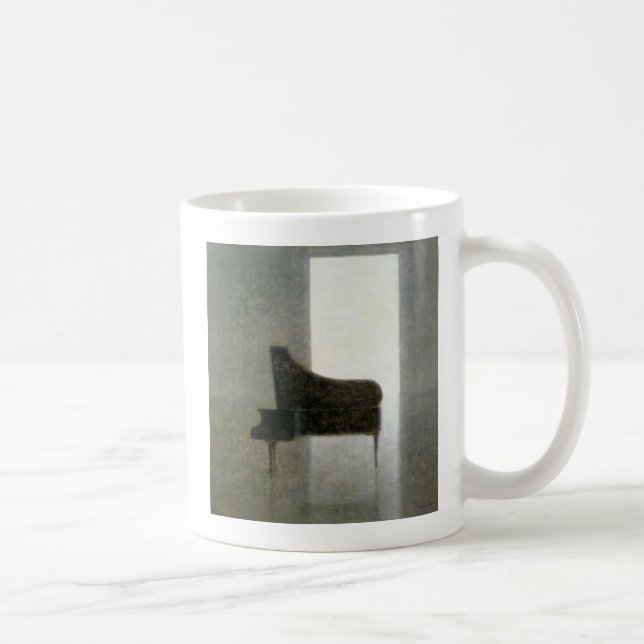 Caneca De Café Sala 2005 do piano (Direita)