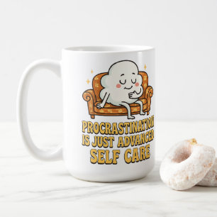 Caneca De Café Sala de Estar Nuvem Aconchegante Humor Gráfico