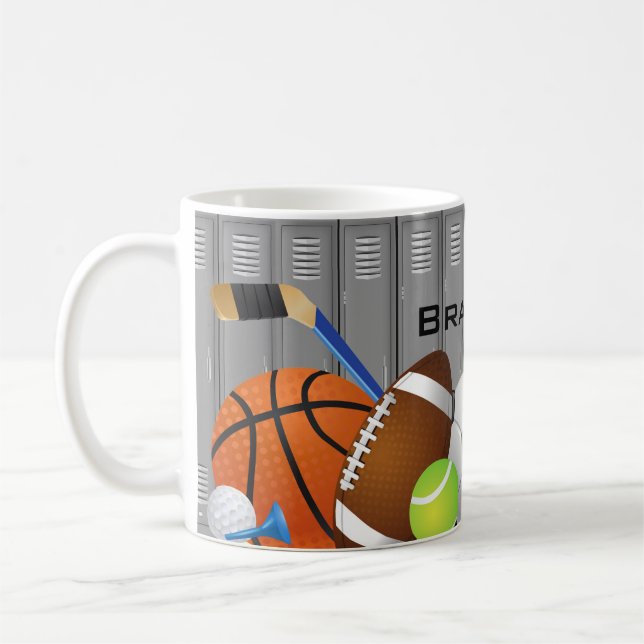 Caneca De Café Sala Esportiva Design Coffee (Esquerda)