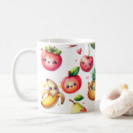Caneca De Café Salada de Frutas