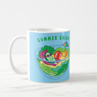 Caneca De Café Salada de Verão
