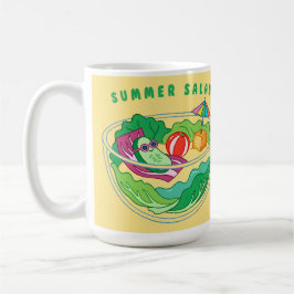 Caneca De Café Salada de Verão