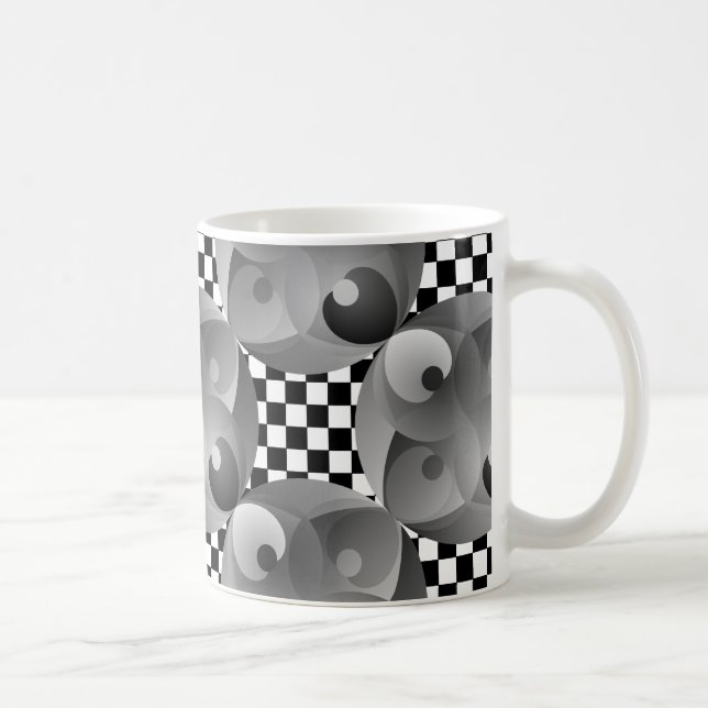 Caneca De Café Saldo B/W de Kenneth Yoncich (Direita)